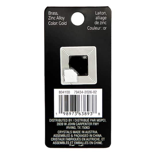 Moon & Stars Coin Austrian Crystal Charm by Bead Landing™